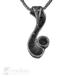 S-Curve Filligree Pendant Style - KS 444