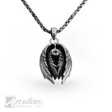 Angel Wing Pendant Silver