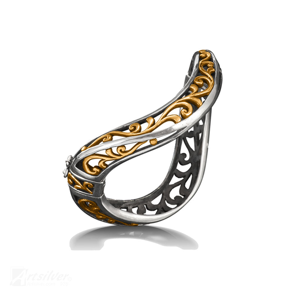 Hinged Bangle Bracelets