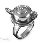 Sterling Silver Spinning Ring 