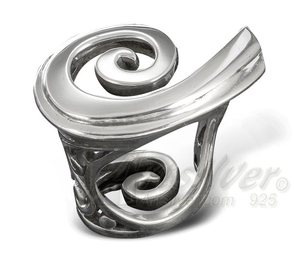Unique Women Filigree Sterling Silver Ring