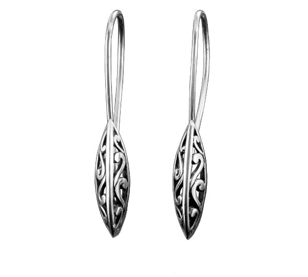 Sterling silver post earrings
