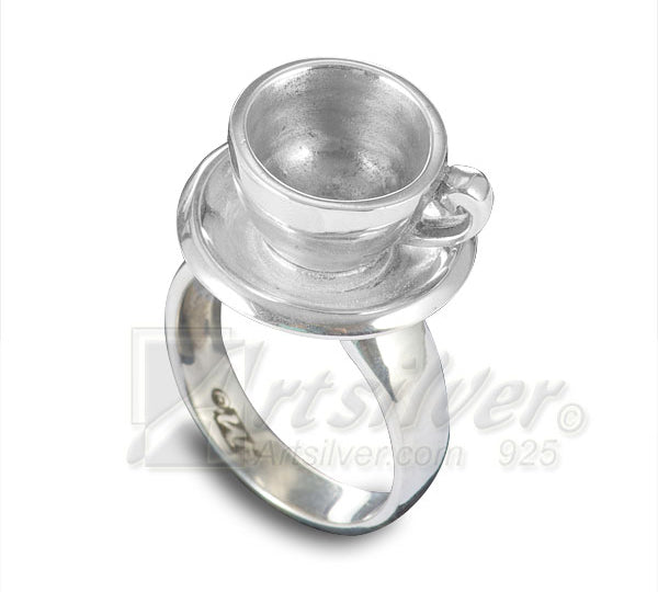 Sterling Silver Motion Ring