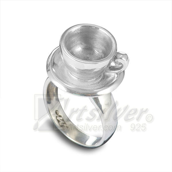 Sterling Silver Motion Ring