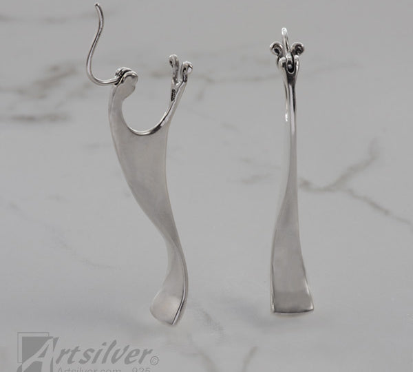 Sterling Silver Post Earrings 